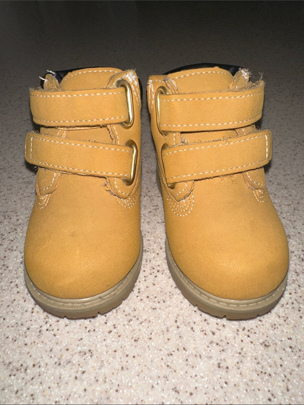 Tan Adventure work Boots Baby/Toddker size 3 - Picture 2 of 4